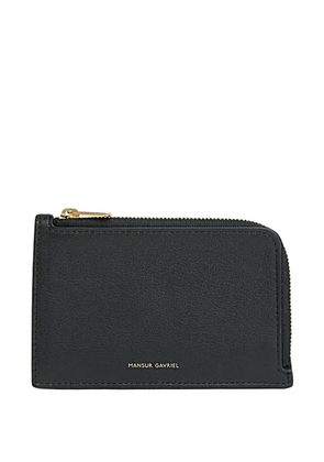 Mansur Gavriel logo-plaque leather wallet - Black