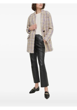 Sisley tweed blazer - Purple