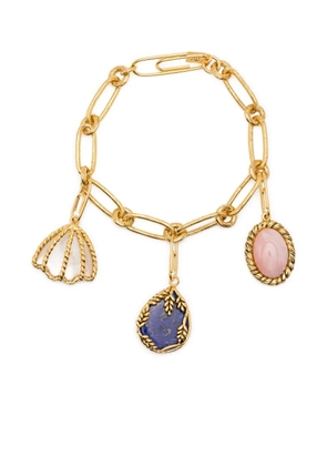 Aurelie Bidermann charm-link bracelet - Gold
