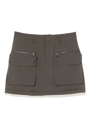 b+ab cargo mini skirt - KHX