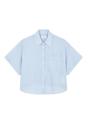 TOMBOY elasticated-back shirt - Blue