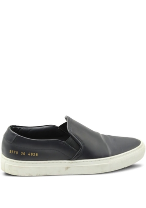 Common Projects leather slip-on sneakers - Black
