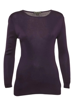 Polo Ralph Lauren Vintage 2024 long sleeve cotton top - Purple