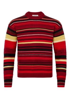 JW Anderson striped sweater - Red
