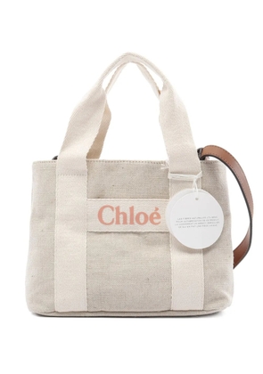 Chloé Pre-Owned 2020s logo-print tote bag - Neutrals