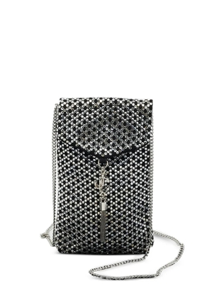Jimmy Choo Pre-Owned crystal-embellishments cross body bag - Black