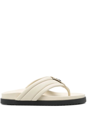 Patrizia Pepe Fly slides - Neutrals