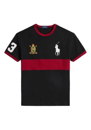 Polo Ralph Lauren ribbed-neck short-sleeve T-shirt - Black