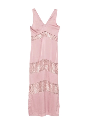 BLAKLACE lace panel dress - Pink