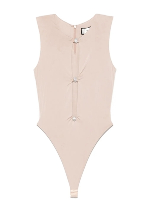NISSA rhinestone-embellished body - Neutrals