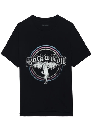 Zadig&Voltaire Tommer Strass T-shirt - Black