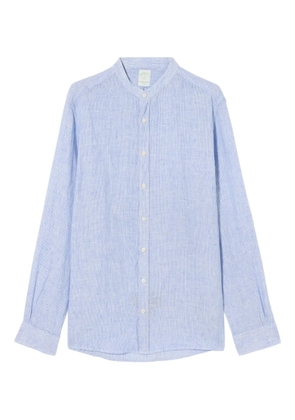 Brooks Brothers stand-collar button-up shirt - Blue