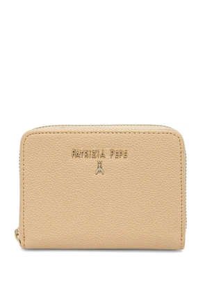 Patrizia Pepe logo-lettering wallet - Neutrals