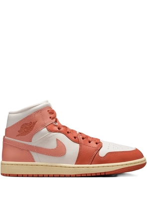 Jordan Air Jordan 1 Mid 'Madder Root' sneakers - Sail/Madder Root/Muslin/Light Madder Root