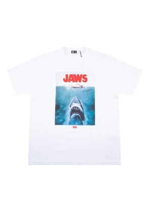 KITH jaws main poster-print T-shirt - White