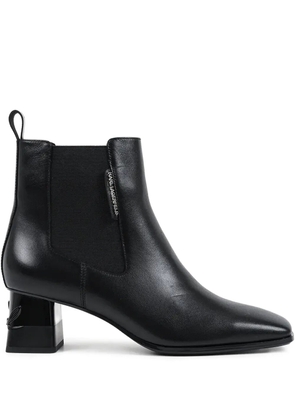 Karl Lagerfeld 60mm Kayla square-heel ankle boots - Black