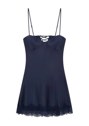 Donde Esteban Midnight minidress - Blue