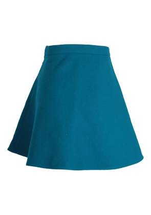 Miu Miu Pre-Owned A-line mini skirt - Blue