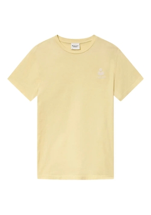 MARANT ÉTOILE Aby crew-neck T-shirt - Yellow