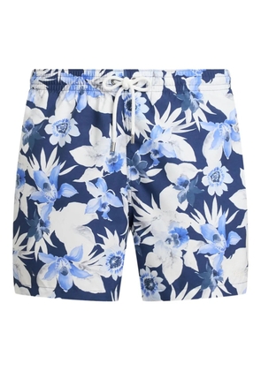 Ralph Lauren Purple Label floral-print swim shorts - Blue