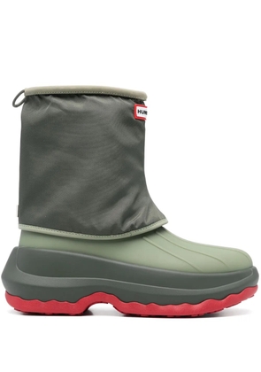 Kenzo x Hunter logo-patch boots - Green