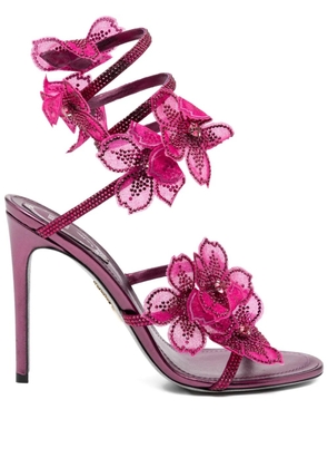 René Caovilla 105mm Floriane sandals - Pink