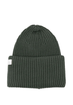 Nine In The Morning ribbed wool beanie - Green