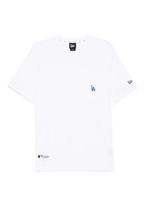 NEW ERA CAP logo cotton T-shirt - White