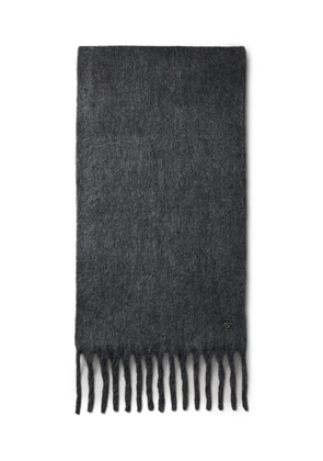 Calvin Klein fringed scarf - Grey