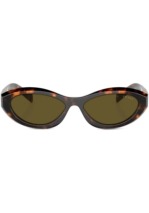 Prada Eyewear oval-frame sunglasses - Green