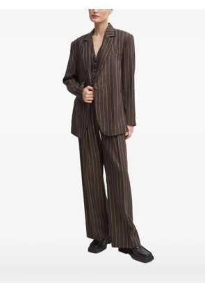Day Birger Et Mikkelsen pinstripe-patterned button vest - Brown