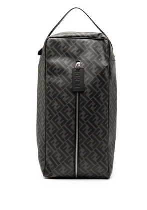 Fendi Pre-Owned 2010-2025 Zucca Coated Canvas Shoe Case handbag - Grey