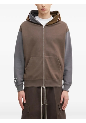 A BATHING APE® Shark zip-up hoodie - Brown