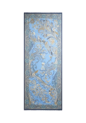 ETRO paisley-pattern scarf - Blue