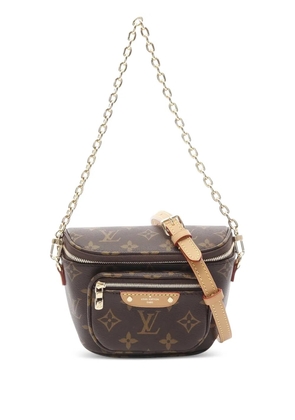 Louis Vuitton Pre-Owned 2021-2025 Monogram Mini Bumbag satchel - Brown