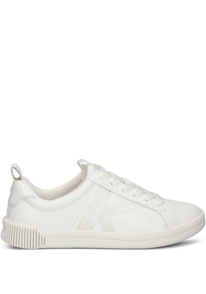 Kate Spade K As In Kate textured-detailing sneakers - White