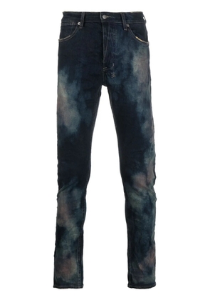 Ksubi bleached-effect slim-cut jeans - Blue