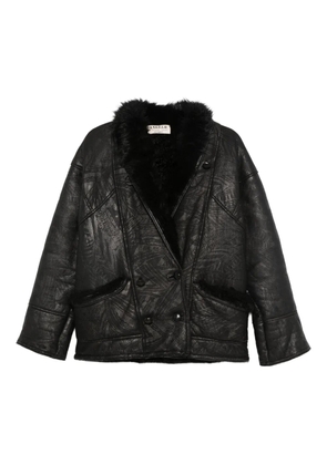 A.N.G.E.L.O. Vintage Cult 1980s double-breasted coat - Black