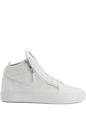 Giuseppe Zanotti Kriss zip-fastening trainers - White