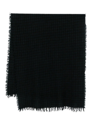 Faliero Sarti frayed scarf - Blue