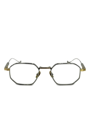 Cutler & Gross geometric frame glasses - Grey
