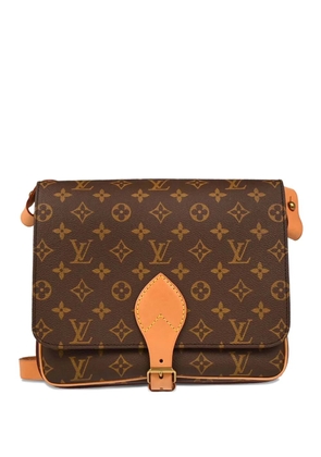 Louis Vuitton Pre-Owned 1992 monogram Cartouchiere GM shoulder bag - Brown