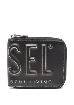 Diesel Dsl 3D XS bi-fold wallet - Black