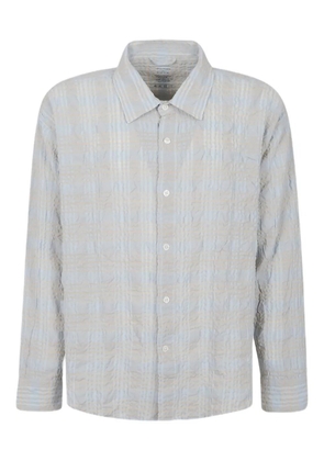 mfpen Exact checked shirt - Blue