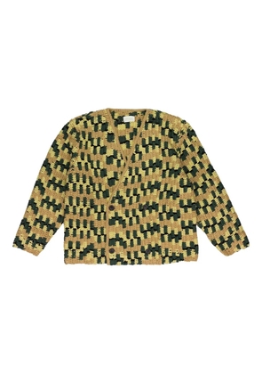 Aimé Leon Dore double-breasted hand-knit cardigan - Green