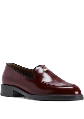 Giuseppe Zanotti Dories leather loafers - Red
