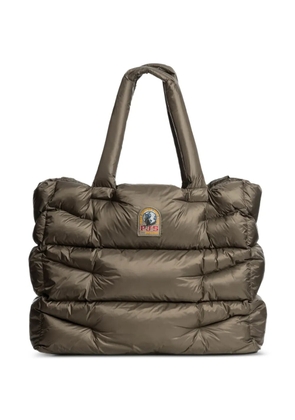 Parajumpers Hollywood quilted padded tote bag - Green