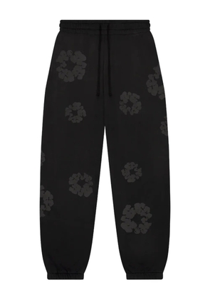 Denim Tears Faded Mono cotton track pants - Black