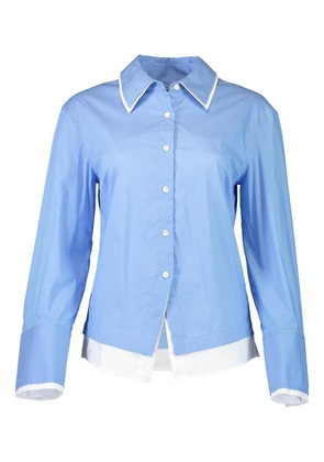 Veronica Beard Bonnie collared shirt - Blue