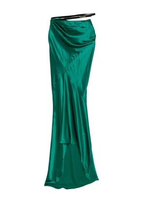 TOM FORD Bias silk skirt - Green